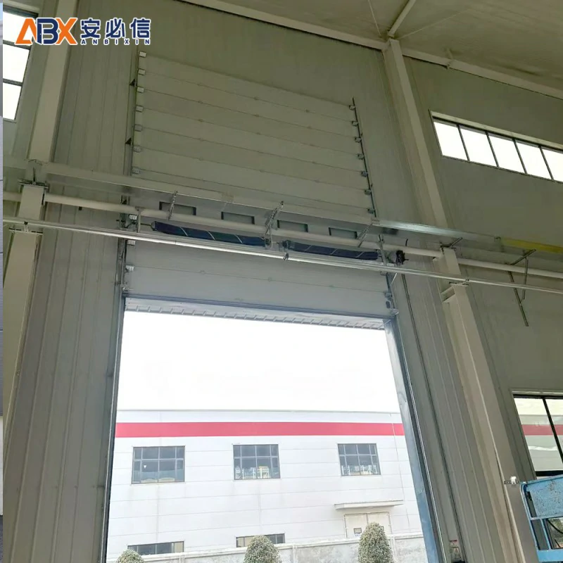 丽水钢制提升门项目案例｜安必信工业门厂家